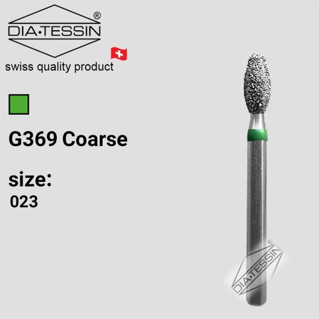 G 369  فرز الماسه فوتبالی سبز تراش (super coarse) - بسته ۵ عددی