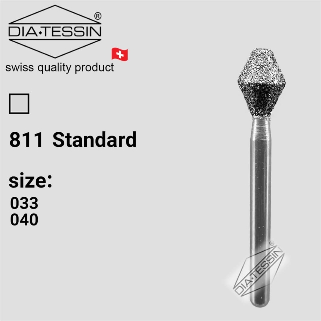 811  فرز الماسه ذوزنقه  استاندارد  تراش (standard)-بسته ۵ عددی