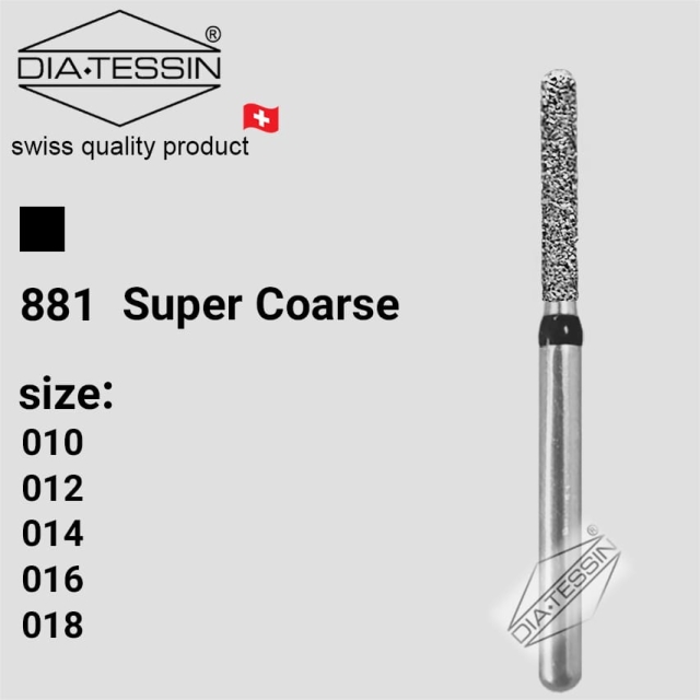 SG 881  فرز الماسه فیشور بلند روند اند مشکی تراش (super coarse) - بسته ۵ عددی