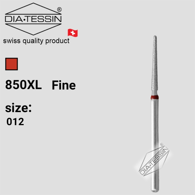 F 850XL  فرز الماسه تیپر روند XL   قرمز پرداخت (fine)