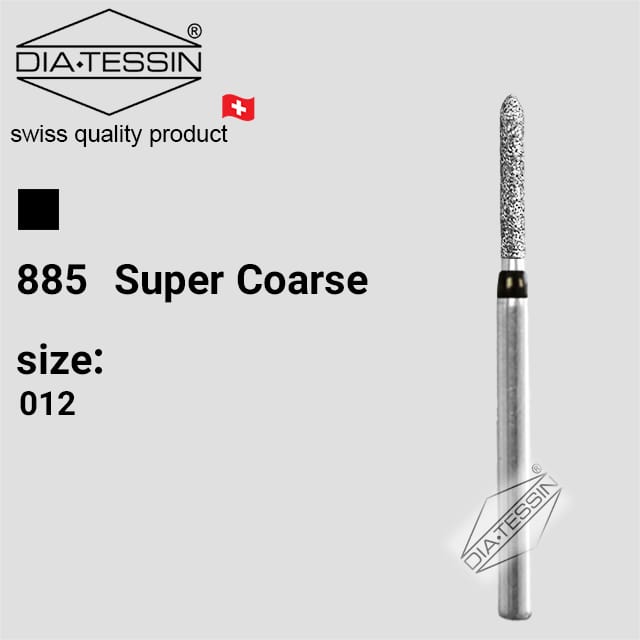SG 885  فرز الماسه چمفر 135 درجه متوسط مشکی تراش (super coarse)