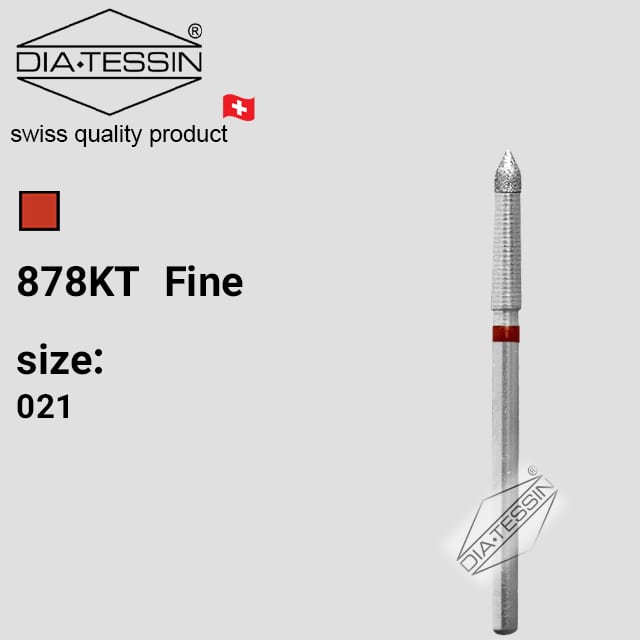 F  878KT فرز الماسه قرمز پرداخت (fine)