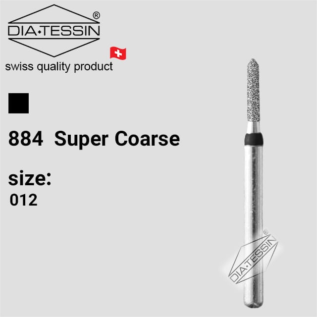SG 884   فرز الماسه چمفر مشکی تراش( super coarse)-بسته ۵ عددی