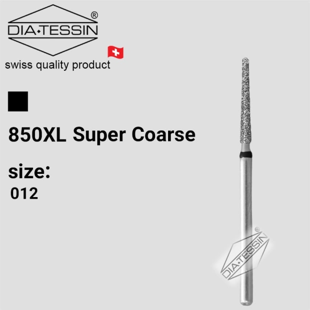 SG 850XL  فرز الماسه تیپر  روندXL مشکی تراش (super coarse) - بسته ۵ عددی
