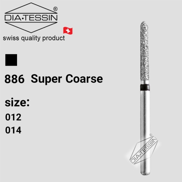 SG 886  فرز الماسه چمفر 135 درجه بلند مشکی تراش (super coarse)