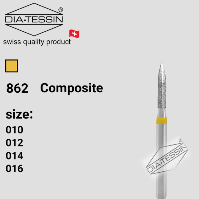 C 862  فرز الماسه بول متوسط زرد پرداخت (composite)