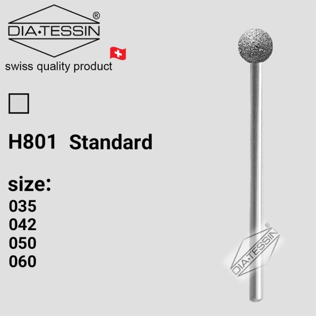 H 801 فرز الماسه هندپیس روند استاندارد تراش (standard)