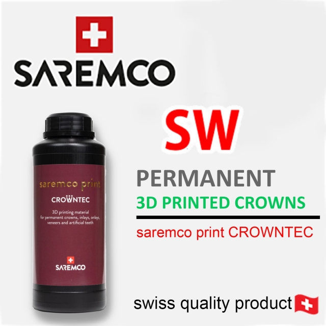 Saremco (3D) Print – CROWNTEC-SW
