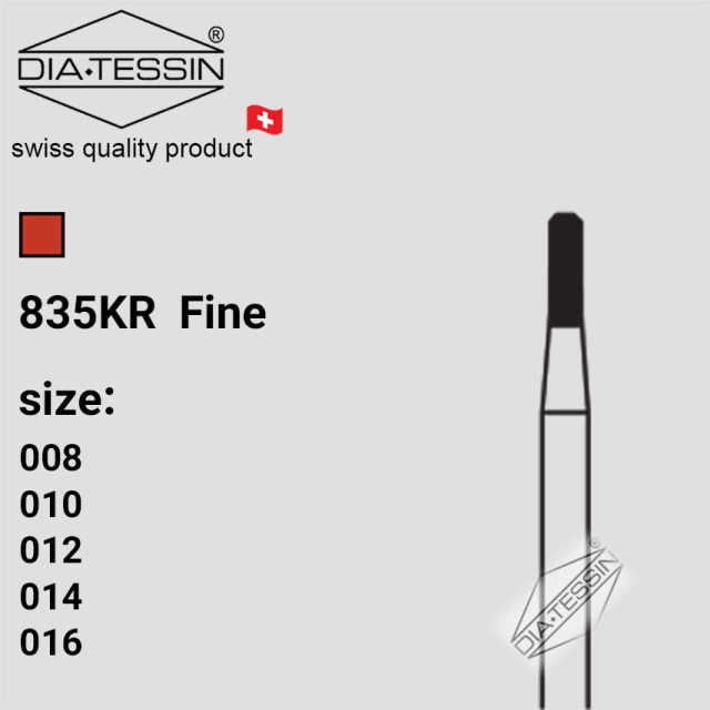 F 835KR   فرز الماسه   قرمز پرداخت (fine)