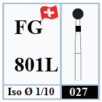 SG 801L  فرز الماسه روند مشکی تراش (super coarse) - بسته ۵ عددی