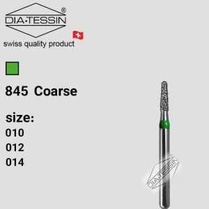 G 845  فرز الماسه تیپر کوتاه سبز تراش ( coarse) - بسته ۵ عددی