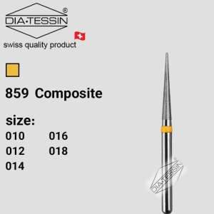 C 859  فرز الماسه نیدل بلند زرد پرداخت (composite) - بسته ۵ عددی