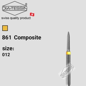 C 861  فرز الماسه بول متوسط  زرد پرداخت ( composite) - بسته ۵ عددی
