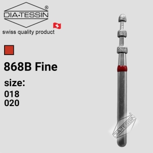 868B  فرز الماسه لمینیت  قرمز پرداخت (fine) - بسته ۵ عددی