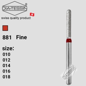 F 881  فرز الماسه فیشور بلند روند اند قرمز پرداخت (fine)