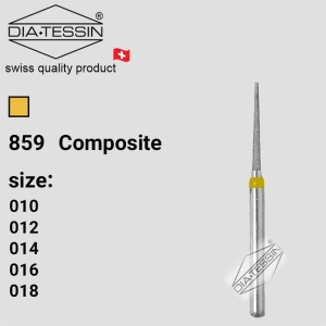 C 859  فرز الماسه نیدل بلند زرد پرداخت (composite)