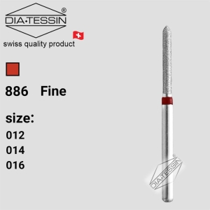 F 886  فرز الماسه چمفر بلند 135 درجه قرمز پرداخت (fine)