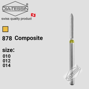 C 878  فرز الماسه چمفر بلند زرد پرداخت (composite)