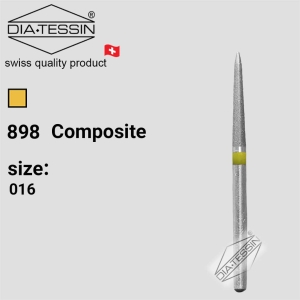 C 898  فرز الماسه سوزنی  زرد پرداخت (composite)