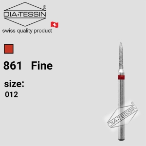 F 861  فرز الماسه بول  قرمز پرداخت (fine) - بسته ۵ عددی