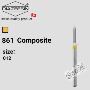 C 861  فرز الماسه بول متوسط زرد پرداخت (composite) - بسته ۵ عددی