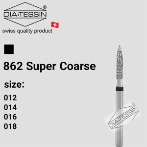 SG 862  فرز الماسه بول بلند مشکی تراش (super coarse) - بسته ۵ عددی