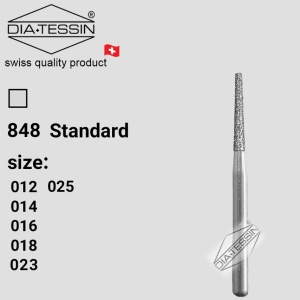 848  فرز الماسه تیپر XL    استاندارد  تراش (standard)