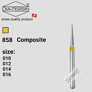 C 858  فرز الماسه نیدل متوسط زرد پرداخت (composite)