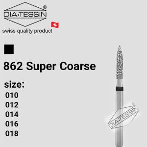 SG 862  فرز الماسه بول بلند مشکی تراش (super coarse) - بسته ۵ عددی