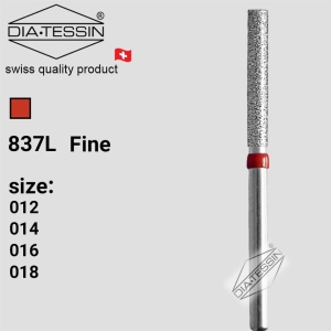 F 837L  فرز الماسه فیشور بلند قرمز پرداخت (fine)