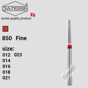 F 850  فرز الماسه تیپر روند اند بلند قرمز پرداخت (fine)