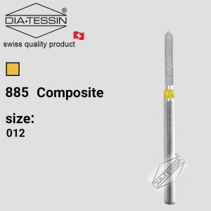 C 885  فرز الماسه چمفر  متوسط 135 درجه زرد پرداخت (composite)