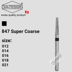 SG 847  فرز الماسه تیپر بلند  مشکی تراش (super coarse)
