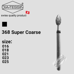 SG 368  فرز الماسه شعله شمعی  مشکی تراش (super coarse)