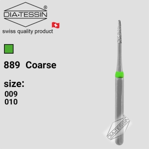 G 889  فرز الماسه  سوزنی کوتاه سبز تراش ( coarse)