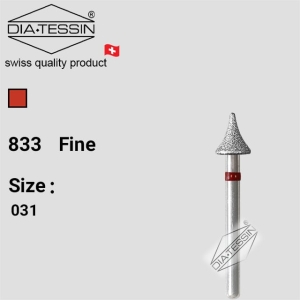 F 833  فرز الماسه قرمز پرداخت (fine)