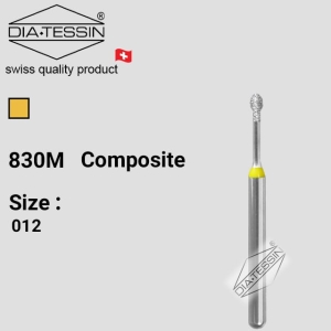 C 830m  فرز الماسه micro prep  زرد پرداخت (composite)-بسته ۵ عددی