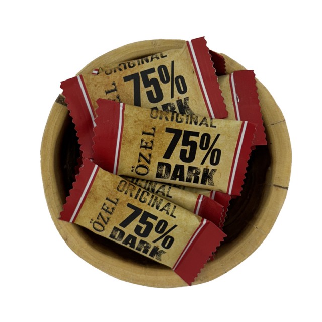 شکلات تلخ ۷۵ درصد اوزل