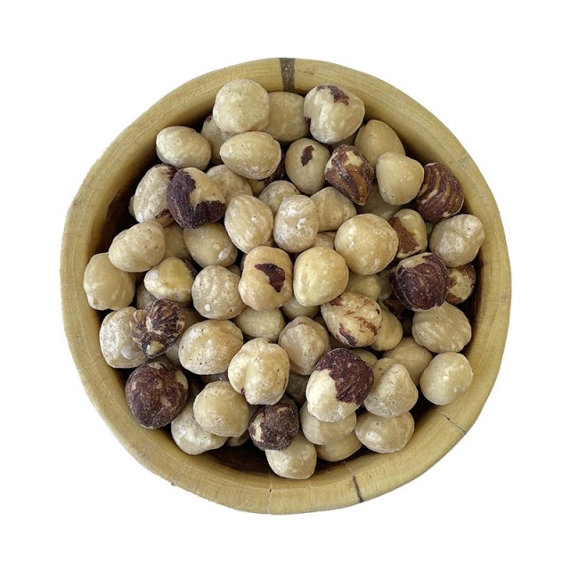 مغز فندق نمکی ایرانی تفت داده شده