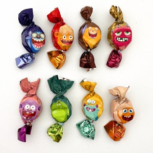 شکلات کاکائو عروسکی مرداس(طعم های مختلف)
