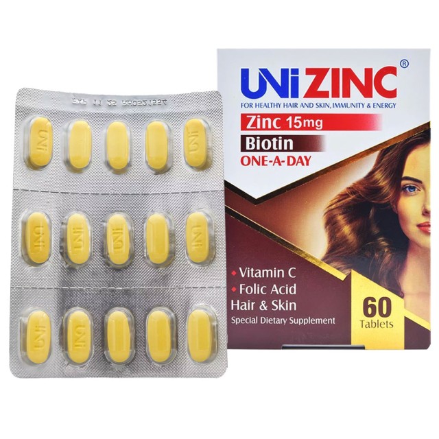قرص یونی زینک 60 عدد