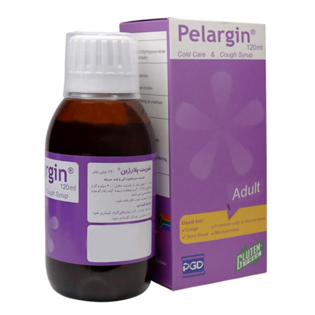 شربت پلارژین بزرگسال پارس گیتا دارو 120 میلی لیتر