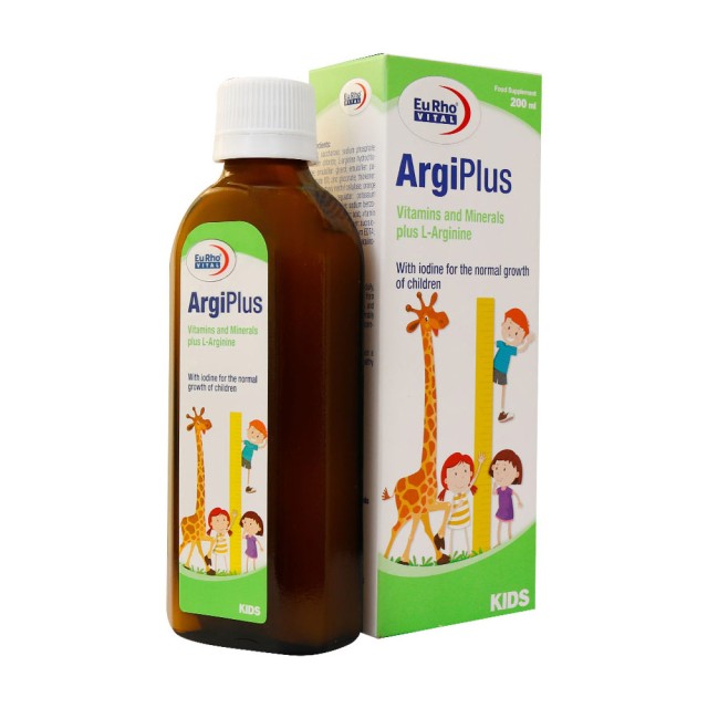 شربت آرژی پلاس یوروویتال 200 میلی لیتر