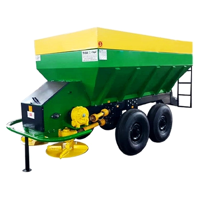 دستگاه کود پاش زراعی 4 چرخ با مخزن 6.5 متر مکعب