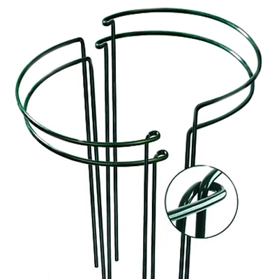 قیم فلزی نگهدارنده گیاه مدل نیم حلقه