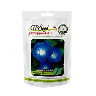 بذر گل نیلوفر گل درشت آبی رنگ