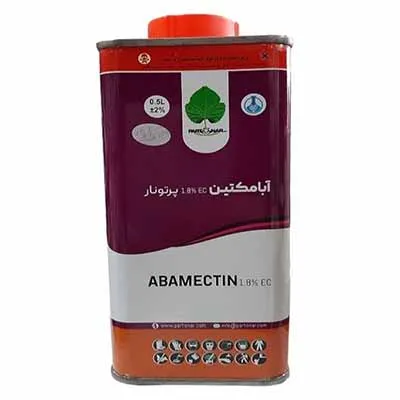 کنه کش و حشره کش آبامکتین 0/5 لیتری پرتونار
