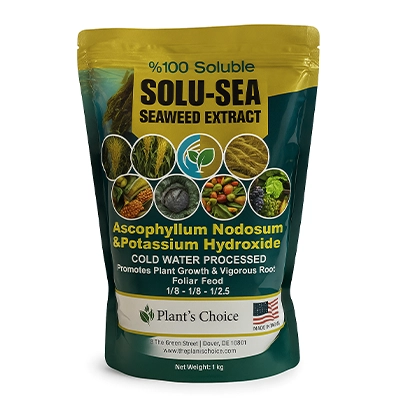 کود جلبک دریایی پودری سولو سی پلنت چویس