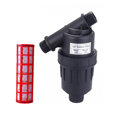 مینی فیلتر آبیاری همراه توری