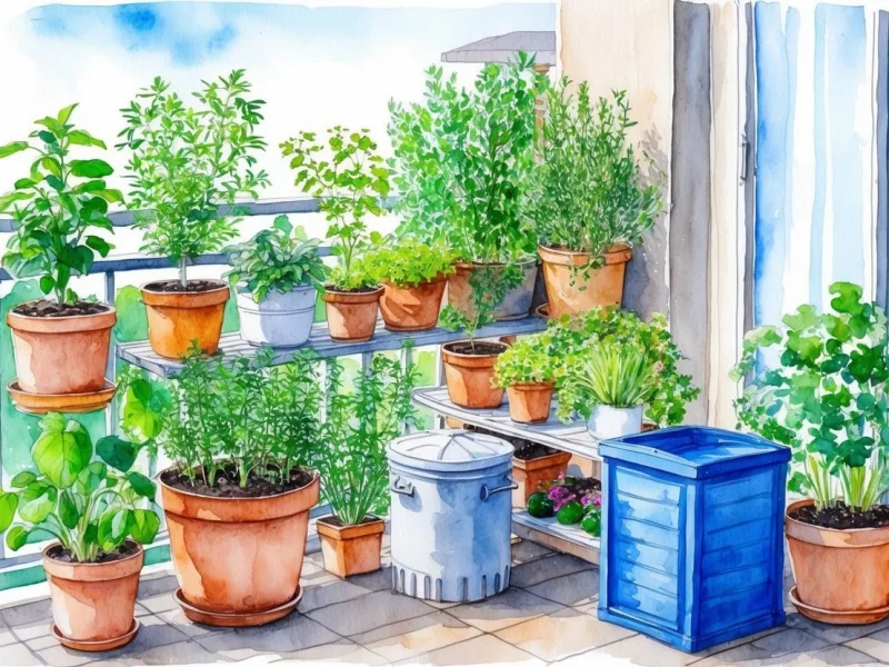 ترفندهایی برای افزایش ماندگاری گلدان‌ها در بالکن‌های داغ تابستانی